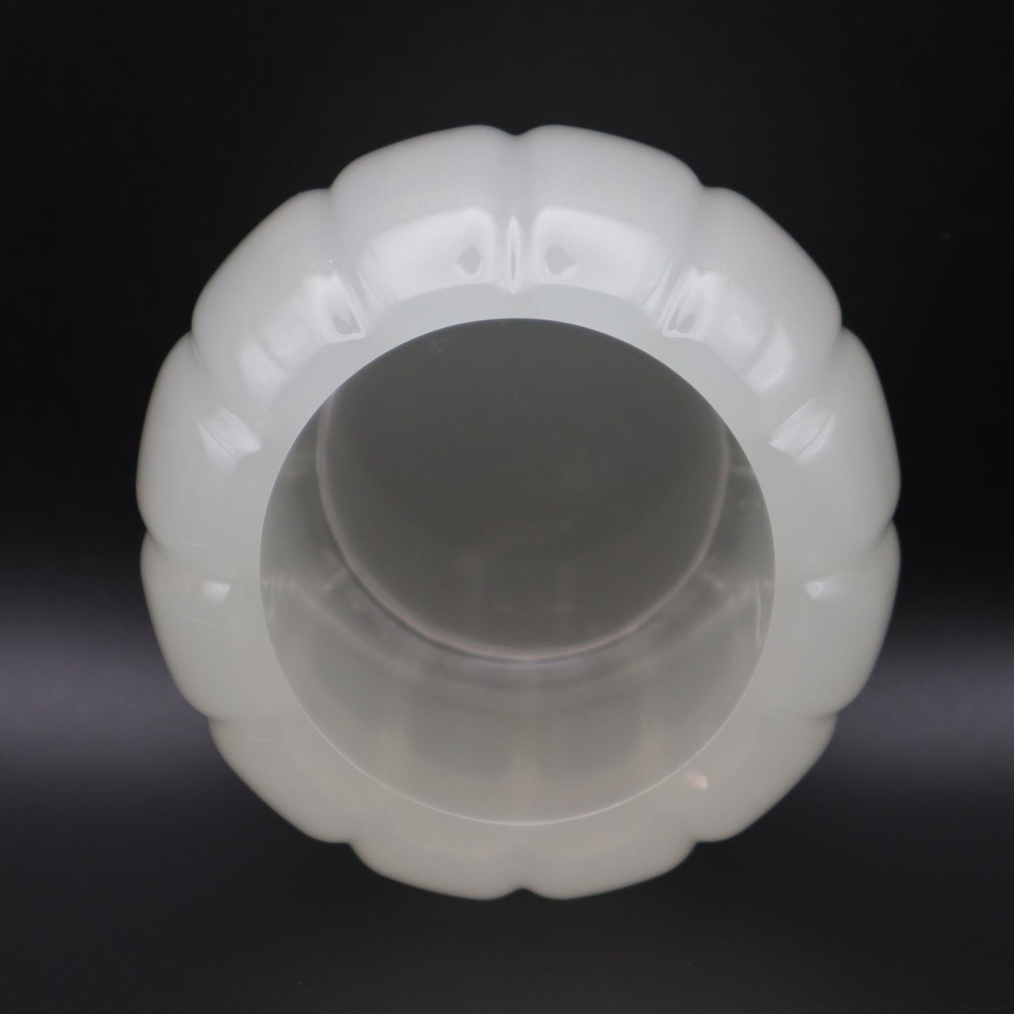 Pearl White Pumpkin Jar | Decorative Storage Bowl | Small Resin Jar with Lid | Fall or Halloween Decor