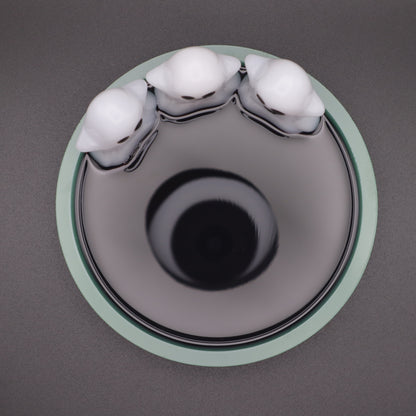 Dark Teal Ghost Trinket Dish | Fantasy Decor