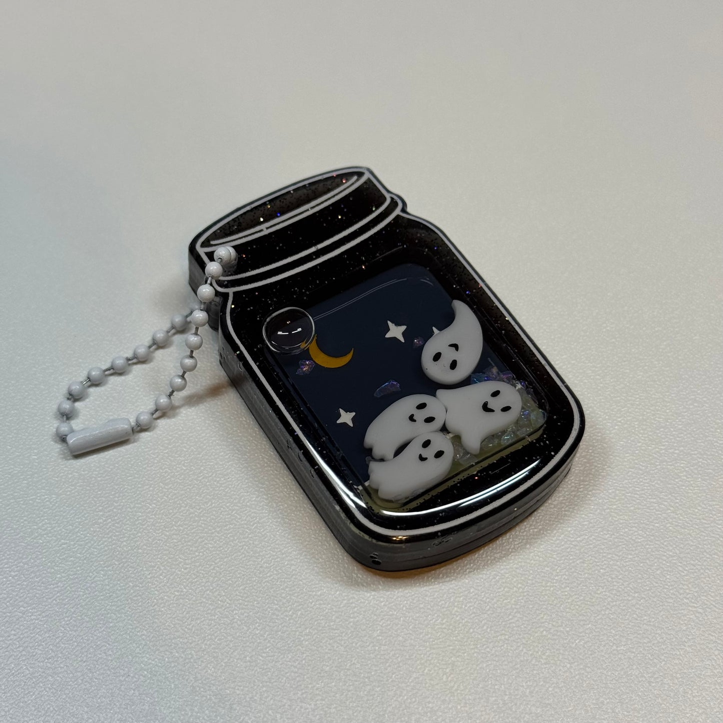 Ghostly Shaker Keychain