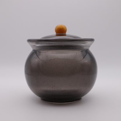 Cauldron Trinket Jar | Decorative Storage Bowl | Small Resin Jewelry Jar with lid | Dark Decor