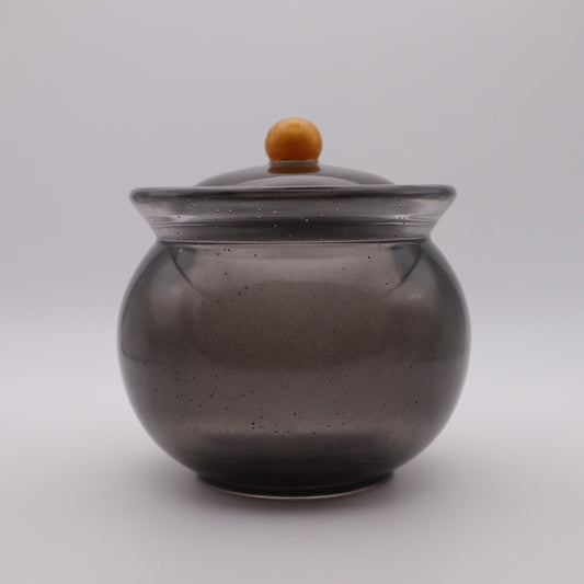 Cauldron Trinket Jar | Decorative Storage Bowl | Small Resin Jewelry Jar with lid | Dark Decor
