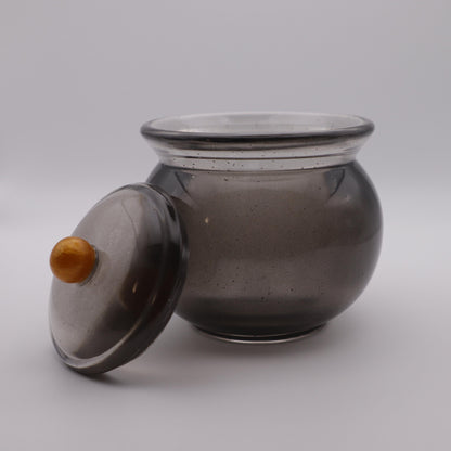 Cauldron Trinket Jar | Decorative Storage Bowl | Small Resin Jewelry Jar with lid | Dark Decor