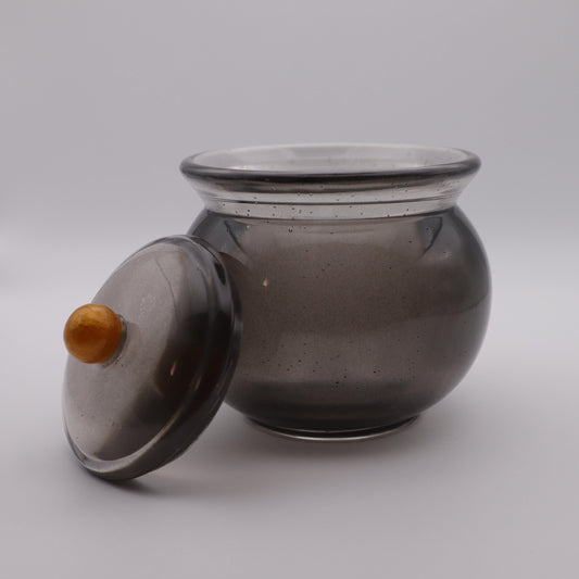 Cauldron Trinket Jar | Decorative Storage Bowl | Small Resin Jewelry Jar with lid | Dark Decor